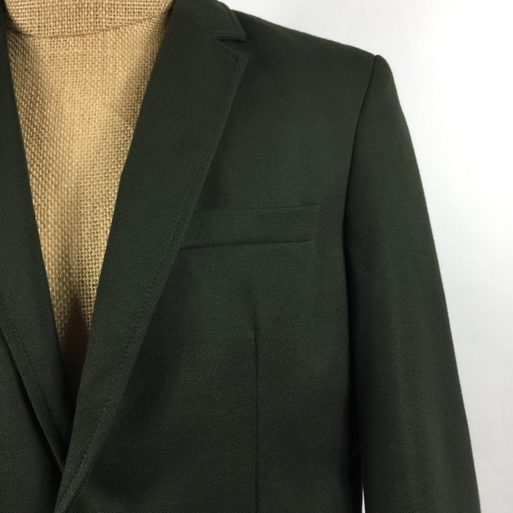 Zara Suits & Blazers Zara Man Green Blazer Sports Coat Two Button
